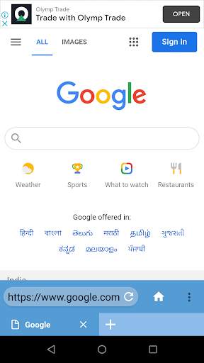 Bharat 4g broser скриншот 3