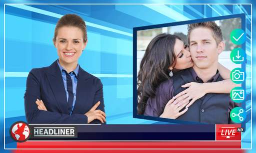 Breaking News Photo Frames : Media Photos screenshot 3