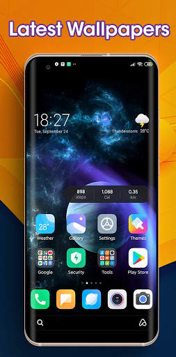 Xiaomi mi 11 Launcher, theme f screenshot 3