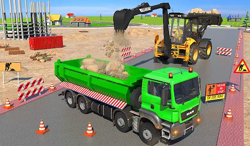 Mobil Pasir Game Truk bawa screenshot 13