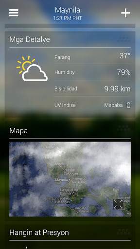 Yahoo Panahon screenshot 3
