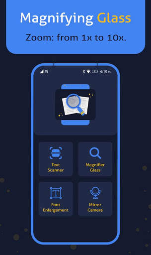 Magnifying glass - Magnifying flashlight screenshot 1