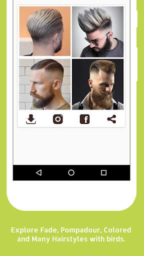 Latest Hairstyles Boys Men Hai screenshot 4