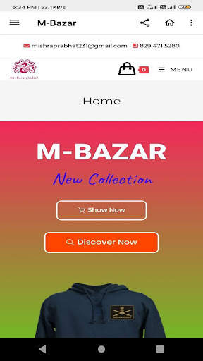 M-bazar - Online Shopping Indi screenshot 2