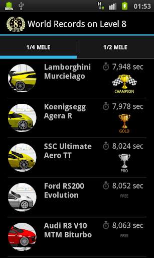Drag Racing World Record Tunes screenshot 3