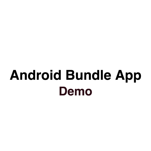 Android App Bundle Demo icon