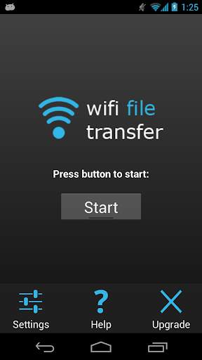 WiFi File Transfer screenshot 1