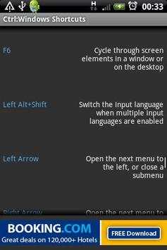 Ctrl: Windows Shortcut Keys screenshot 1