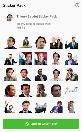 Thierry Baudet Stickers for Whatsapp screenshot 1