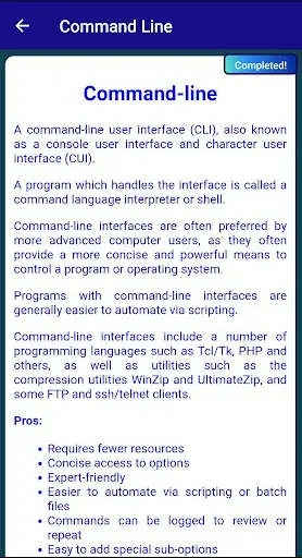 Linux Tutorial screenshot 1