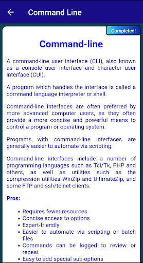 Linux Tutorial screenshot 2