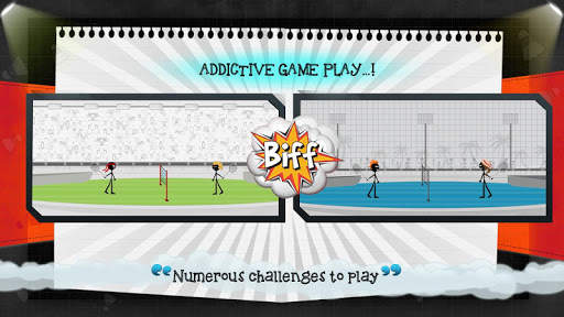 Badminton Stickman screenshot 3