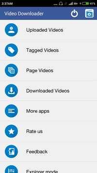 Easy Facebook Video Downloader screenshot 2