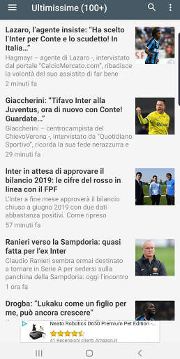 Inter-News screenshot 2