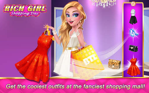 Rich Girl Shopping Day: Dress up & Makeup Games screenshot 10