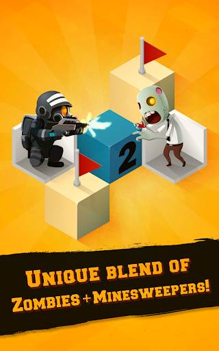 Zombie Sweeper: Minesweeper screenshot 1