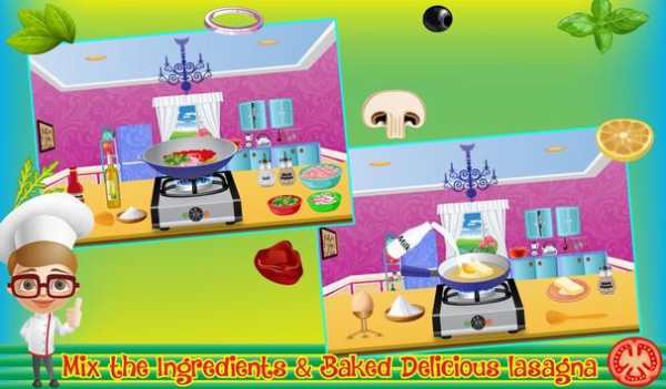 Cook Baked Lasagna Game screenshot 7