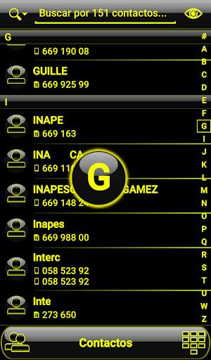 PP THEME PIXELPHONE GLOW YELLOW screenshot 3