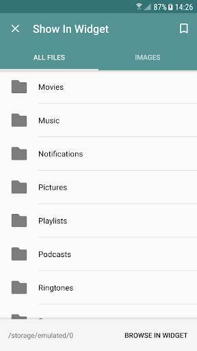 File Widget - home screen file browser and viewer screenshot 4