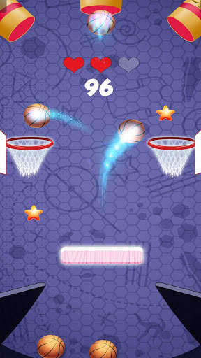 Basketball dunk shot battle screenshot 1