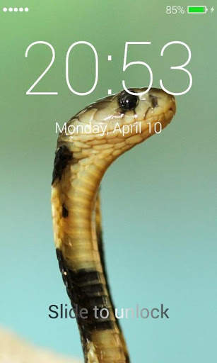 Snake Lock Screen screenshot 5