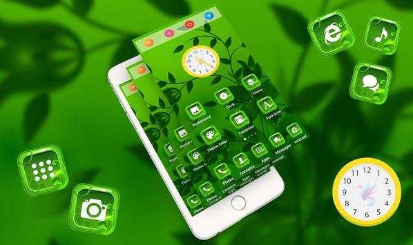 Green Leaf Launcher screenshot 1