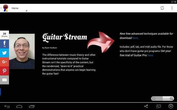 Guitar Stream screenshot 4
