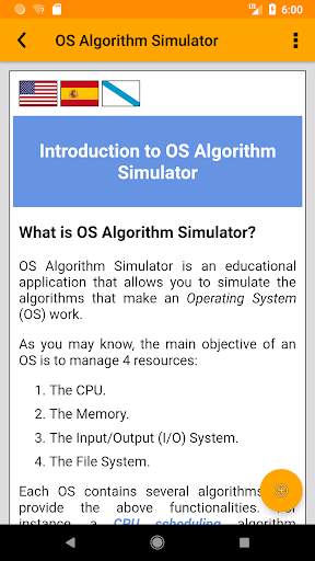 OS Algorithm Simulator screenshot 1