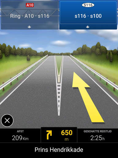 CoPilot GPS-navigatie en verkeersinformatie screenshot 14