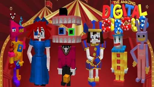 Digital Circus mods Minecraft screenshot 1