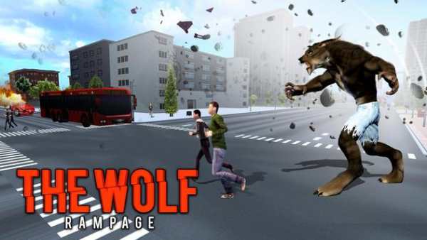 The Angry Wolf Simulator : Werewolf Games screenshot 11