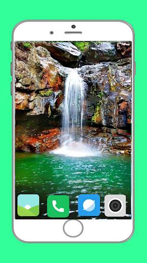 Waterfall Wallpaper Full HD screenshot 2