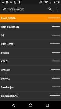 WiFi Password (root) screenshot 1