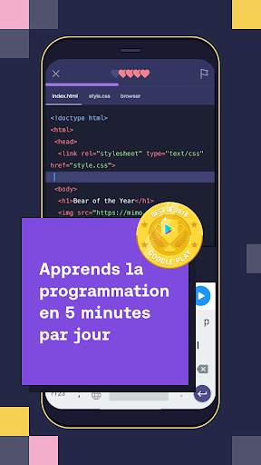 Mimo: Python, JavaScript, HTML screenshot 1