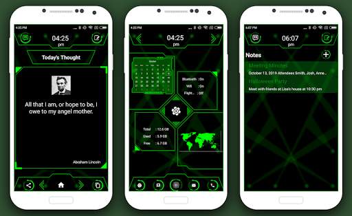 Hi-tech Unique Launcher screenshot 8