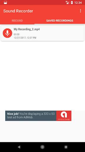 voice recoder 7 تصوير الشاشة