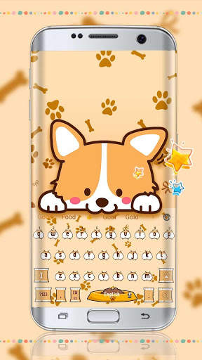 Cute dog keyboard screenshot 1
