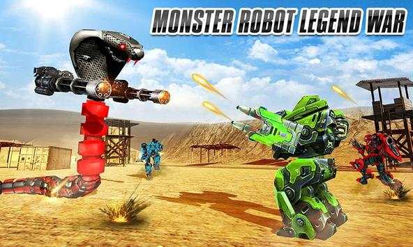 Train Transform Snake Robot Games screenshot 5