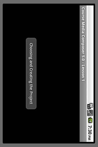 Course Media Composer 5 app 1 screenshot 4