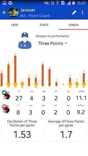 iScout Basketball App screenshot 8