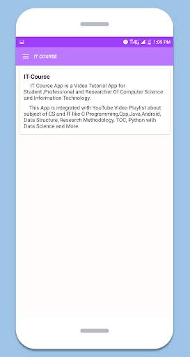 IT Course App for Student & Researcher Of CS & IT screenshot 5