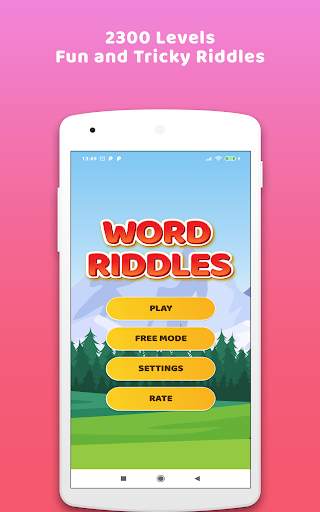 Word Riddles - Free Word Games screenshot 1