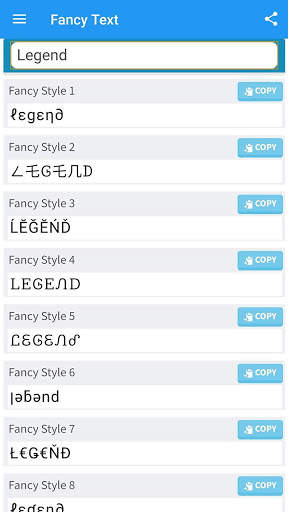 Fancy Text & Symbol screenshot 1