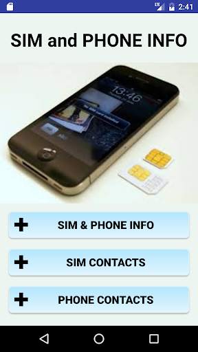 SIM and Phone INFO screenshot 1