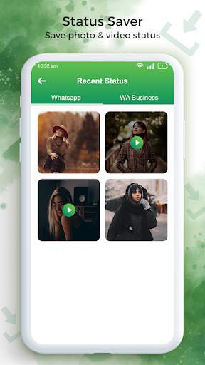 Status Saver : WhatsApp and Business WhatsApp screenshot 1