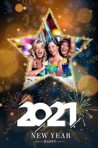 Happy New Year 2021 Photo Frames screenshot 2