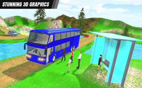 Mountain Bus 3D : Offroad Tourist Coach Simulator screenshot 1
