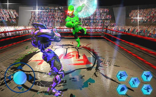 Modern Robot Fighting - Robot Hero City screenshot 10