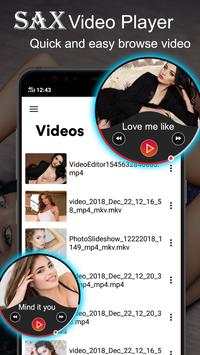 Saxy Video Player - SX Player screenshot 1