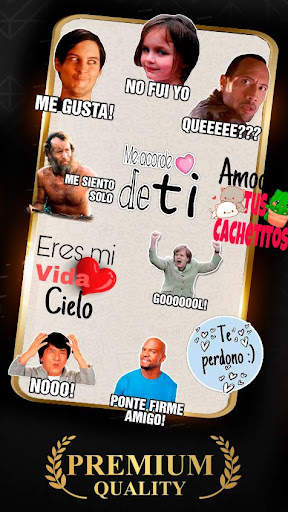 Stickers premium para WhatsApp - Sin publicidad screenshot 2